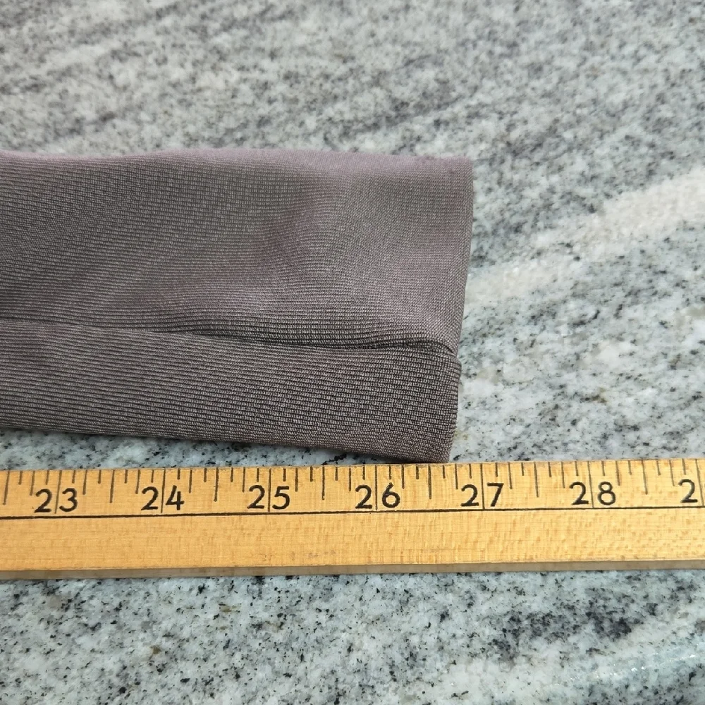 ASRV Men's Medium Tannish Gray Black Trim Active Drawstring Cargo Jogger Pants - Picture 11 of 15